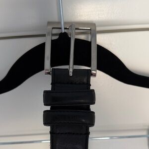 Allen Edmonds Black Leather Men's Belt